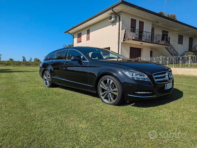 Usata Mercedes CLS250 Shooting Brake 204 CV (150 kW) 2013 Nero Station wagon