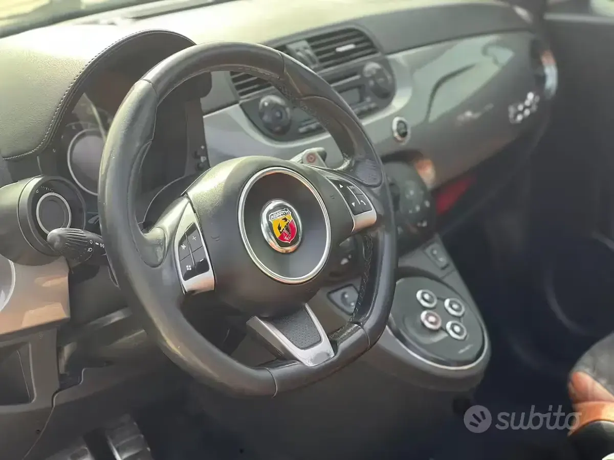 Usata Fiat 500 Abarth 2011 Grigio Cabrio