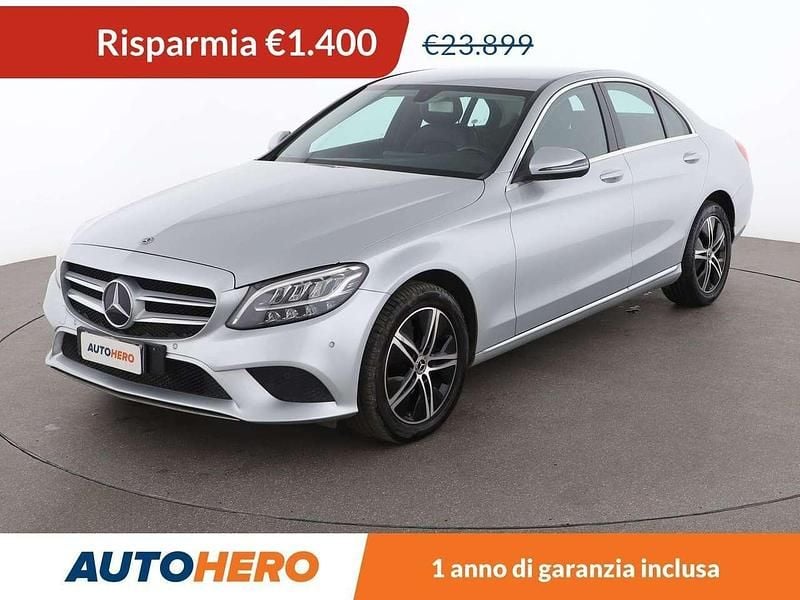 Argento Usata 2019 Mercedes C180 Tre volumi | 22.999 € (Buon prezzo) - Immagine 1/4