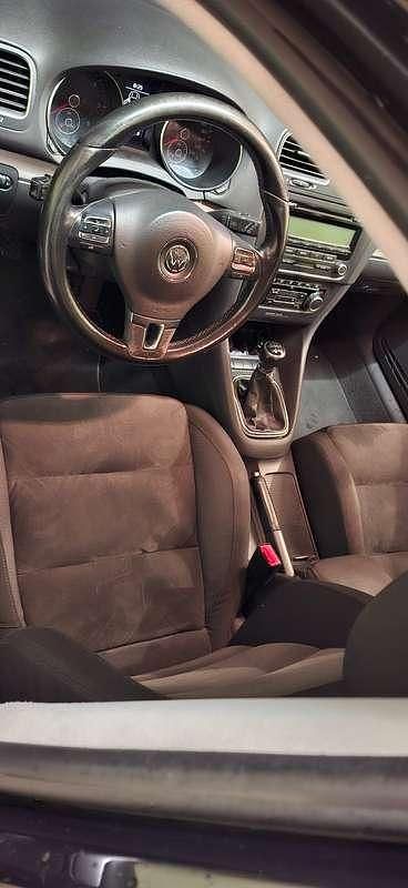 Usata VW Golf VI Highline 110 CV (80 kW) 2009 Nero Utilitaria