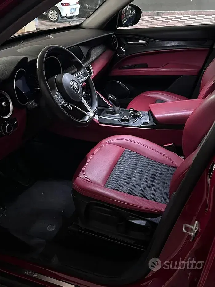 Usata Alfa Romeo Stelvio 190 CV (139 kW) 2019 Rosso SUV