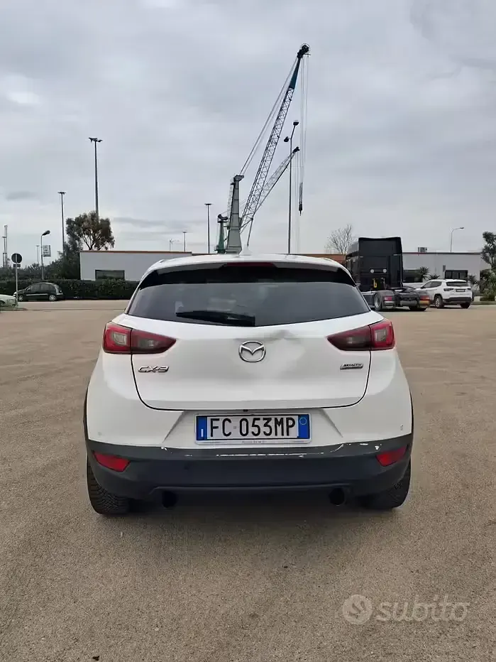 Usata Mazda CX-3 Exceed 105 CV (77 kW) 2016 Bianco SUV