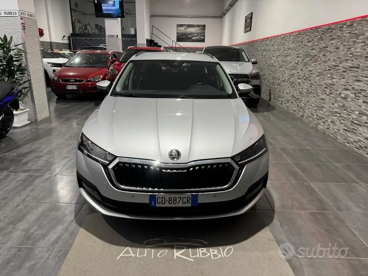 Brugt Skoda Octavia G-TEC Style 131 HK (96 kW) 2021 Grå Stationcar