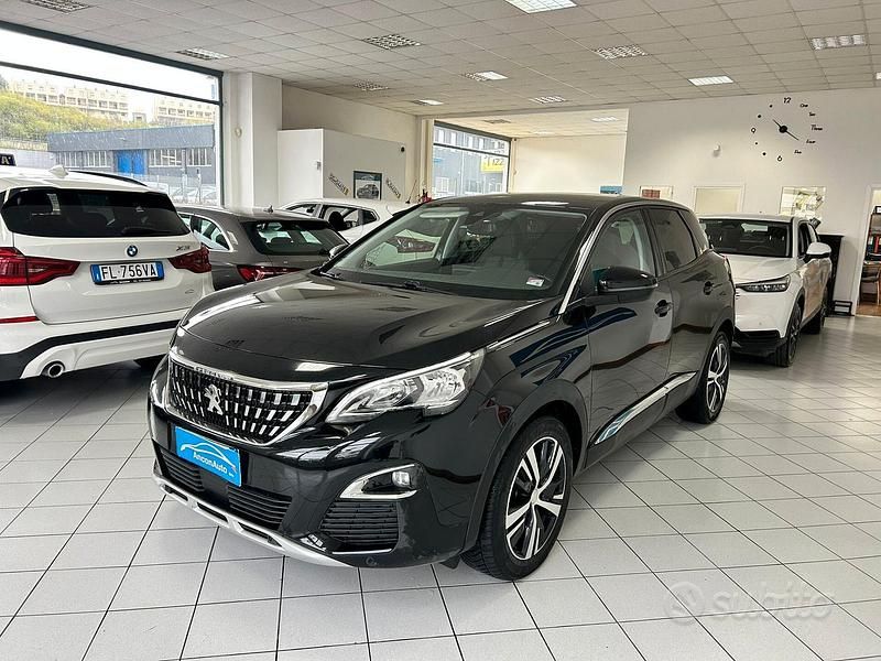 Usata Peugeot 3008 120 CV (88 kW) 2017 Nero SUV