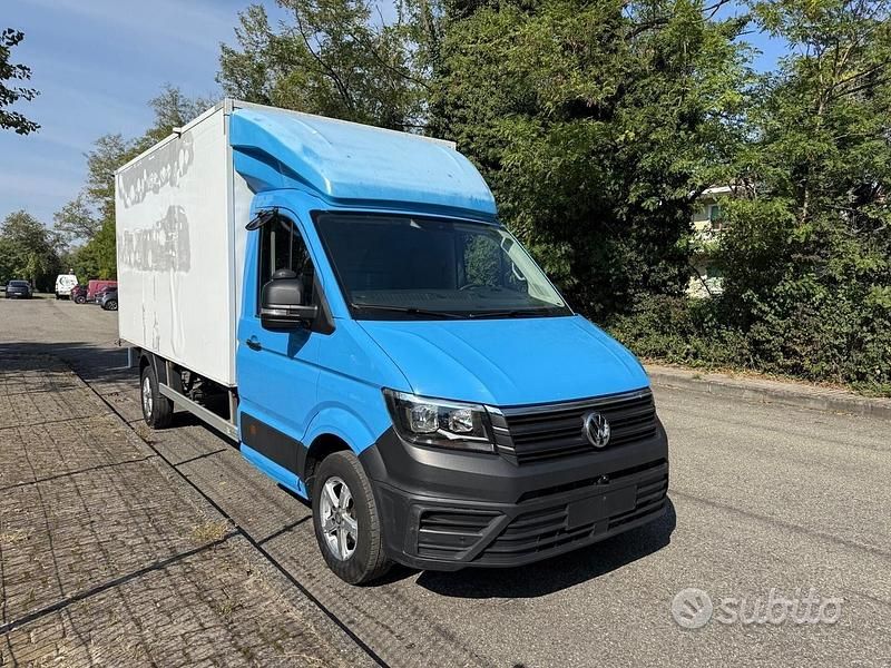 Usata VW Crafter 101 CV (74 kW) 2020 Blu Furgone
