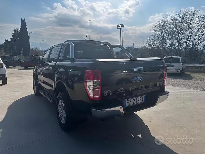 Usata Ford Ranger 170 CV (125 kW) 2020 Nero Pick-up