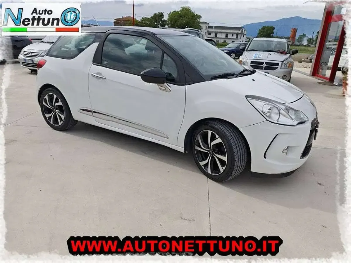 Usata Citroën DS3 So Chic 68 CV (50 kW) 2016 Bianco Utilitaria