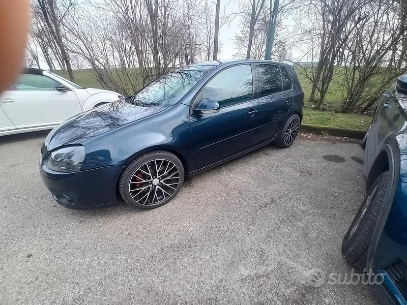 Usata VW Golf V GTI 2007 Blu Utilitaria