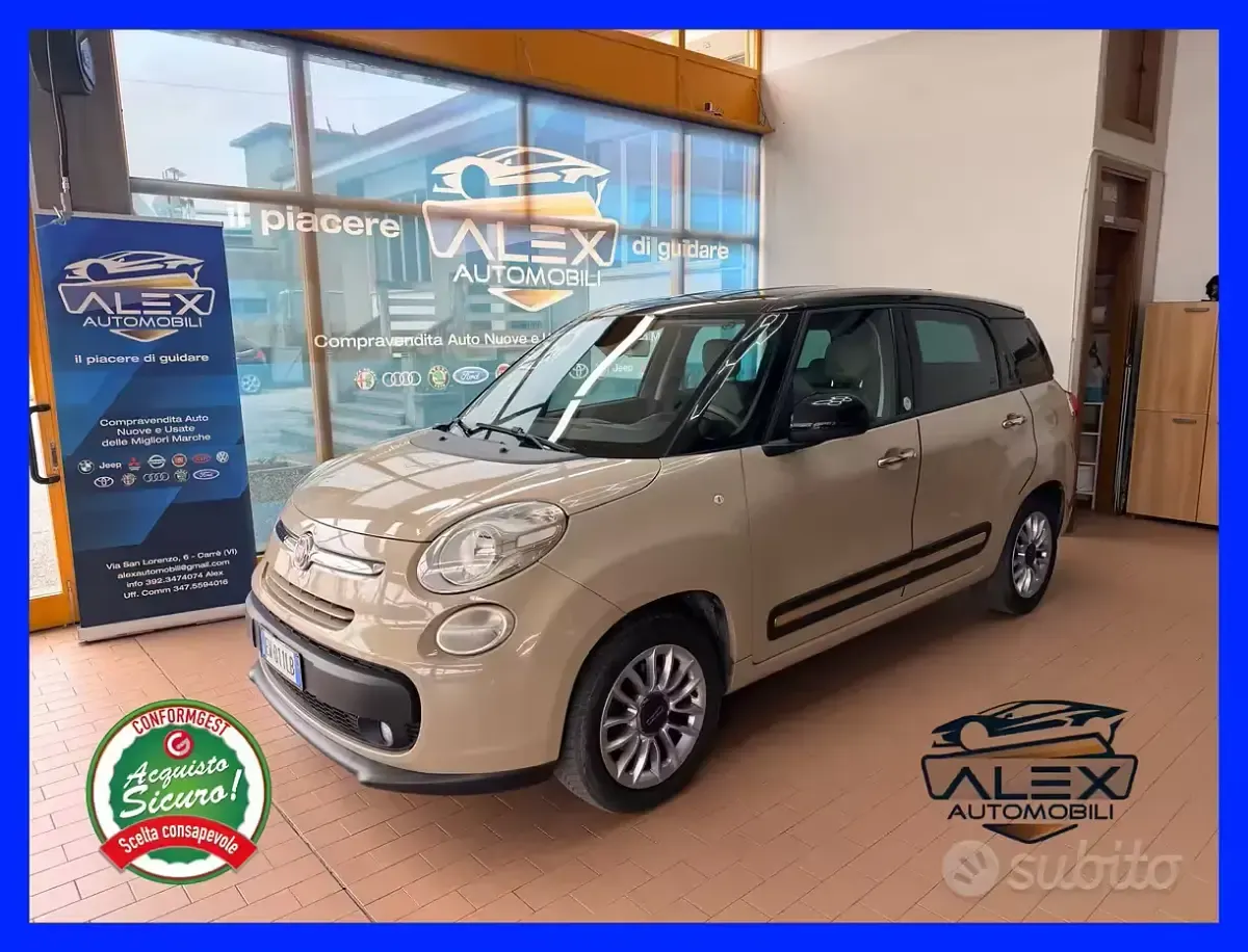 Usata Fiat 500L 85 CV (62 kW) 2014 Monovolume