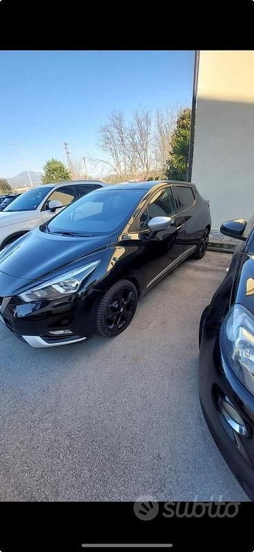 Usata Nissan Micra 2016 Nero Utilitaria