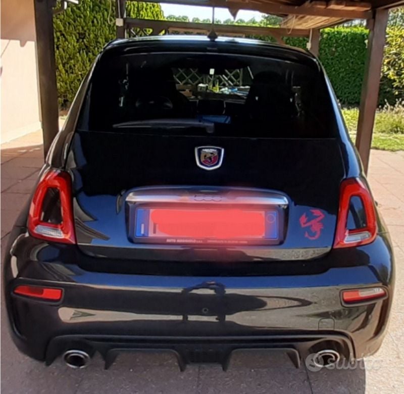 Usata Abarth 595 2016 Nero Utilitaria