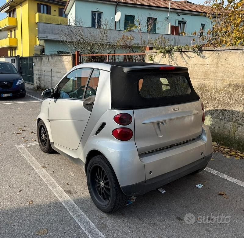 Usata Smart ForTwo Cabrio 71 CV (52 kW) 2007 Grigio Cabrio