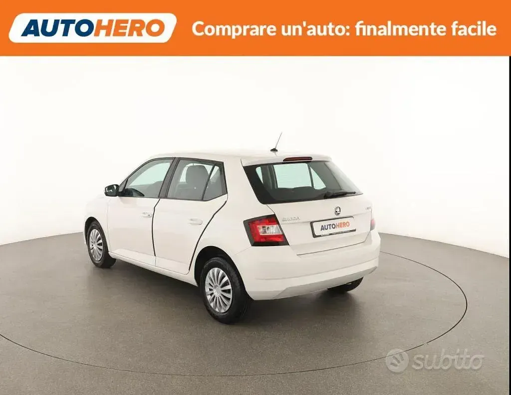 Usata Skoda Fabia Active 75 CV (55 kW) 2018 Bianco Berlina