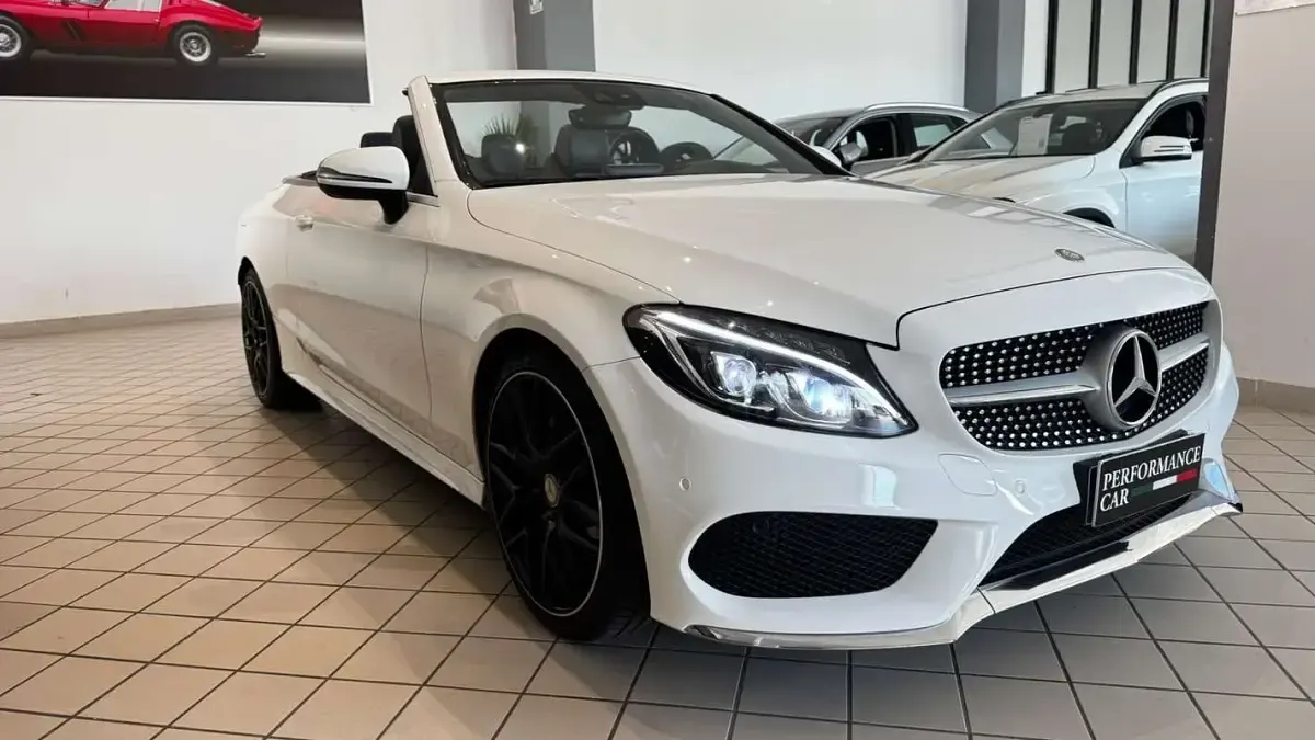 Usata Mercedes C220 Premium Plus 170 CV (125 kW) 2017 Cabrio