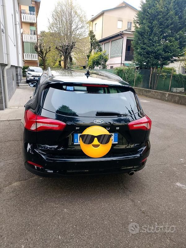 Begagnad Ford Focus Business Edition 120 HK (88 kW) 2020 Svart Kombi