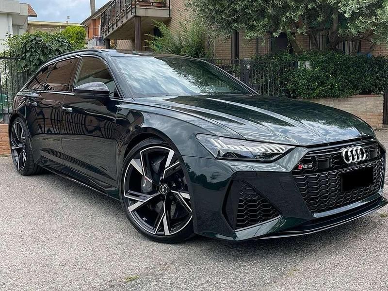 Usata Audi RS6 Ambiente 600 CV (441 kW) 2021 Verde Station wagon