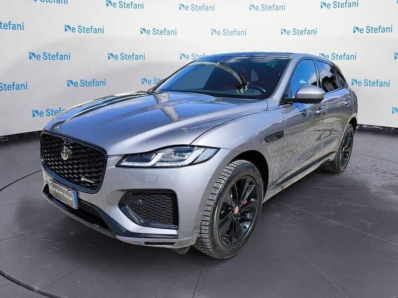 Grigio Usata 2021 Jaguar F-Pace R-Dynamic SUV | 32.900 € (Super prezzo) - Immagine 1/4