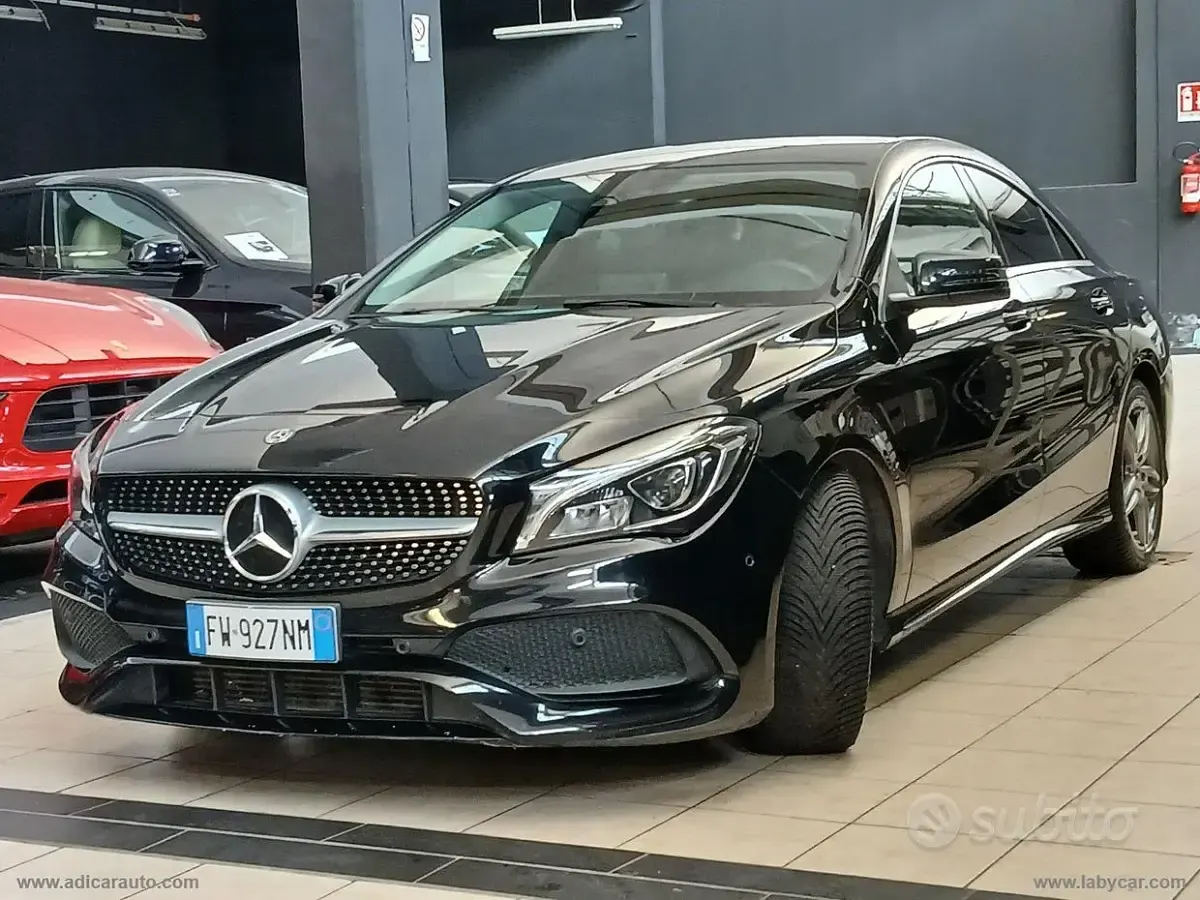 Usata Mercedes CLA200 Premium 136 CV (100 kW) 2019 Nero Coupé