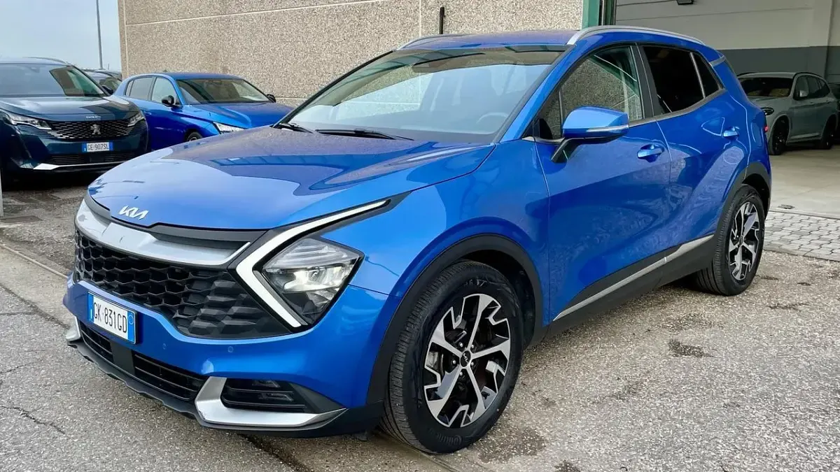 Usata Kia Sportage Style 136 CV (100 kW) 2022 Blu SUV