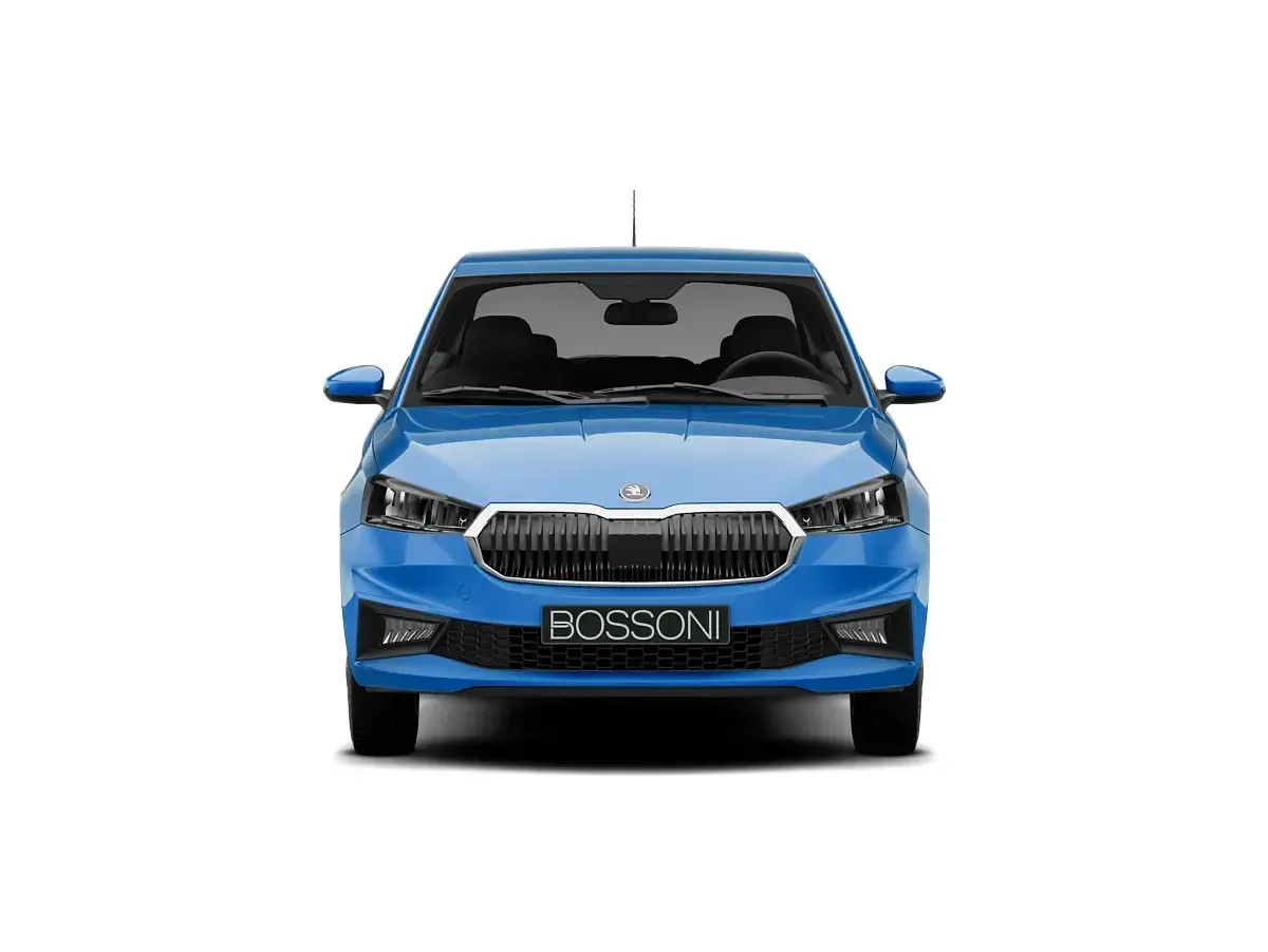 Nuova Skoda Fabia 2026 Blu Utilitaria