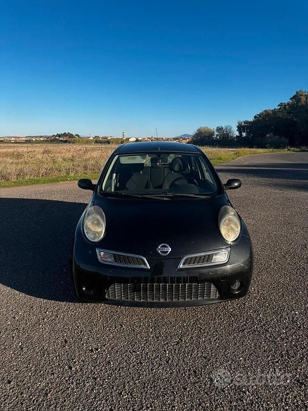 Gebraucht Nissan Micra 80 PS (58 kW) 2010 Schwarz Limousine