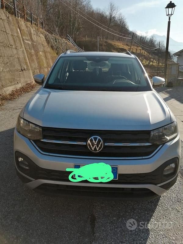 Usata VW T-Cross Style 95 CV (69 kW) 2022 Grigio SUV