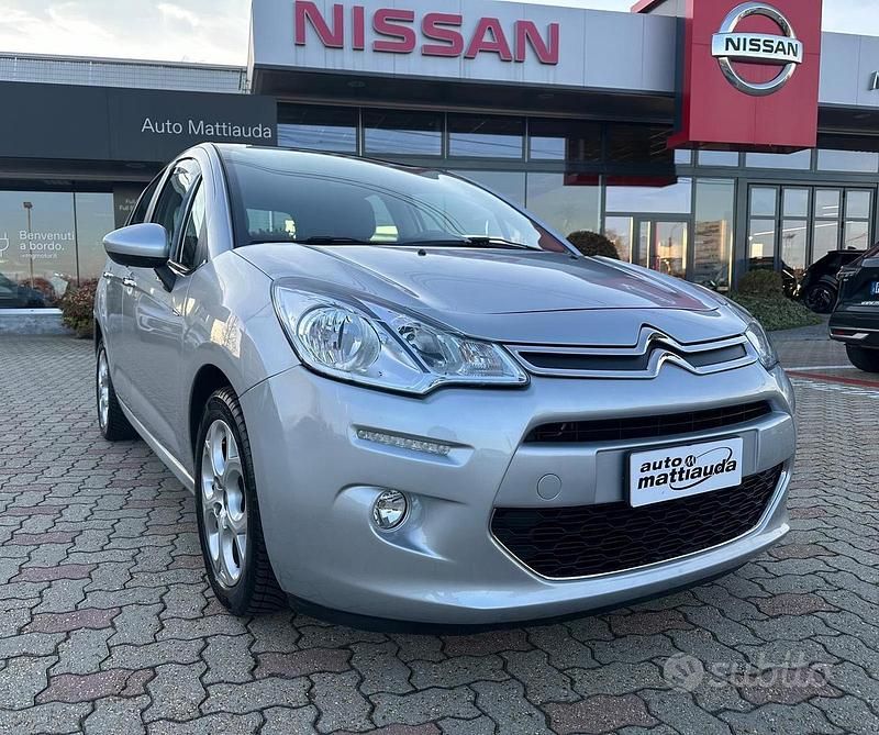 Usata Citroën C3 Seduction 70 CV (51 kW) 2014 Grigio Utilitaria