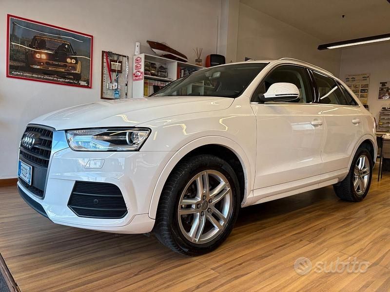 Bianco Usata 2016 Audi Q3 Sport SUV | 16.200 € (Buon prezzo) - Immagine 1/4