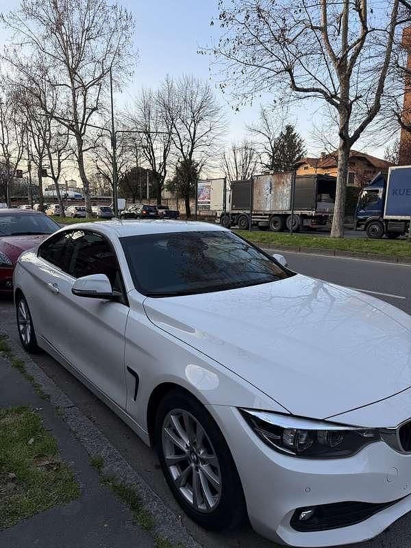 Usata BMW 420 190 CV (139 kW) 2017 Bianco Coupé