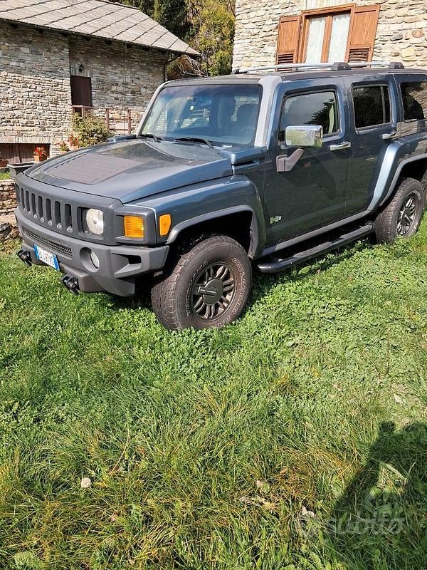 Usata Hummer H3 223 CV (164 kW) 2006 Verde SUV