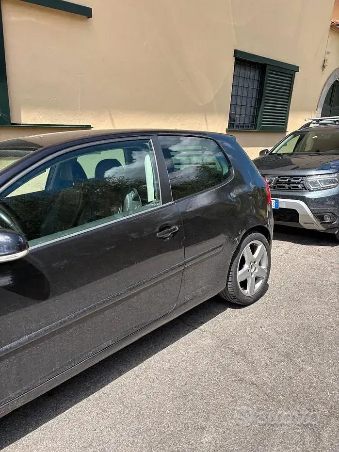 Usata VW Golf VI GT 140 CV (102 kW) 2008 Nero Utilitaria