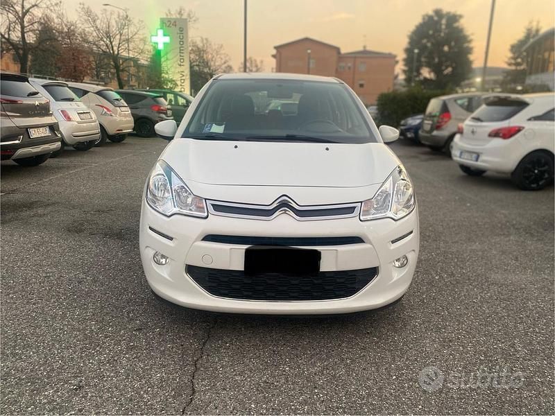 Usata Citroën C3 SELECTION 74 CV (54 kW) 2015 Bianco Berlina