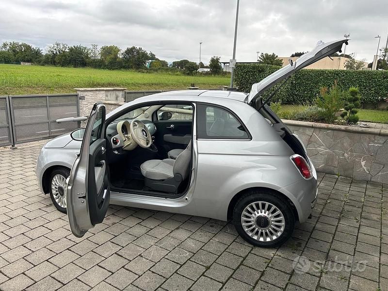 Usata Fiat 500 85 CV (62 kW) 2011 Grigio Utilitaria