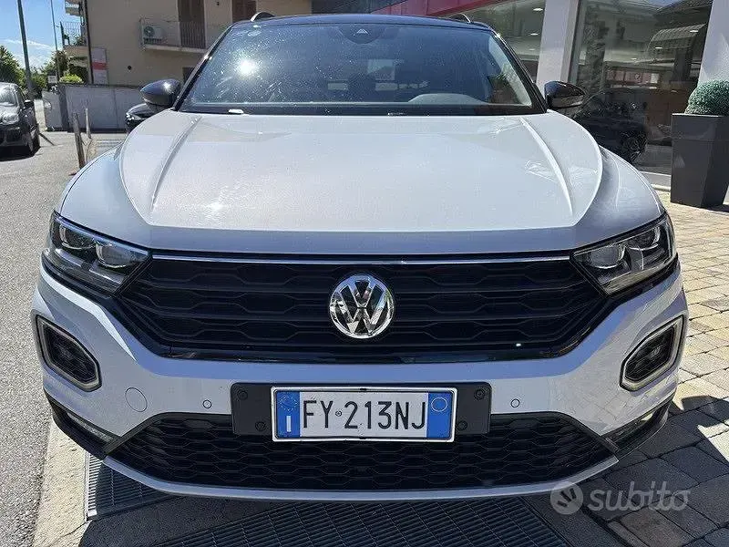 Usata VW T-Roc Advance 116 CV (85 kW) 2019 Bianco SUV