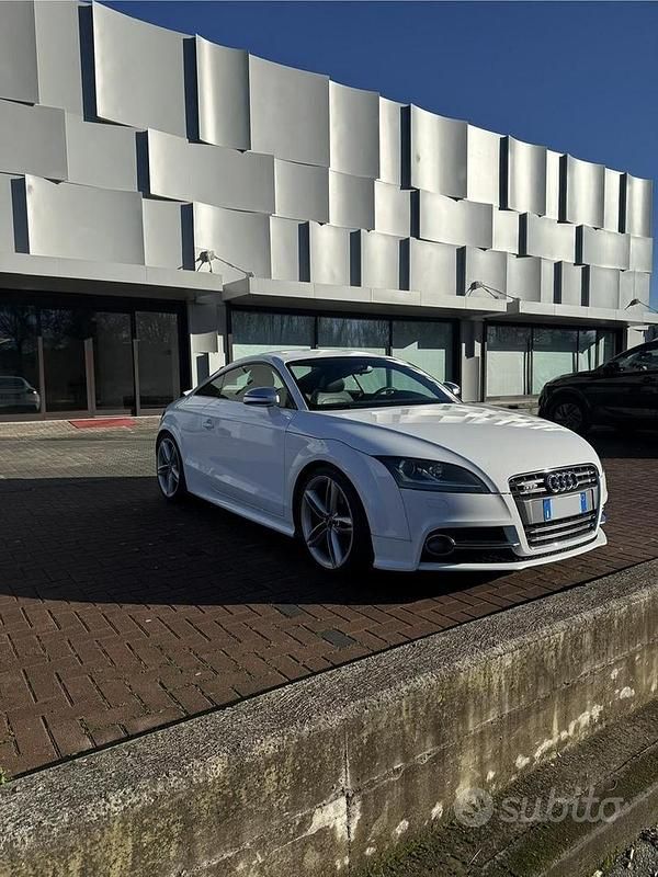 Usata Audi TTS 272 CV (200 kW) 2010 Bianco Coupé