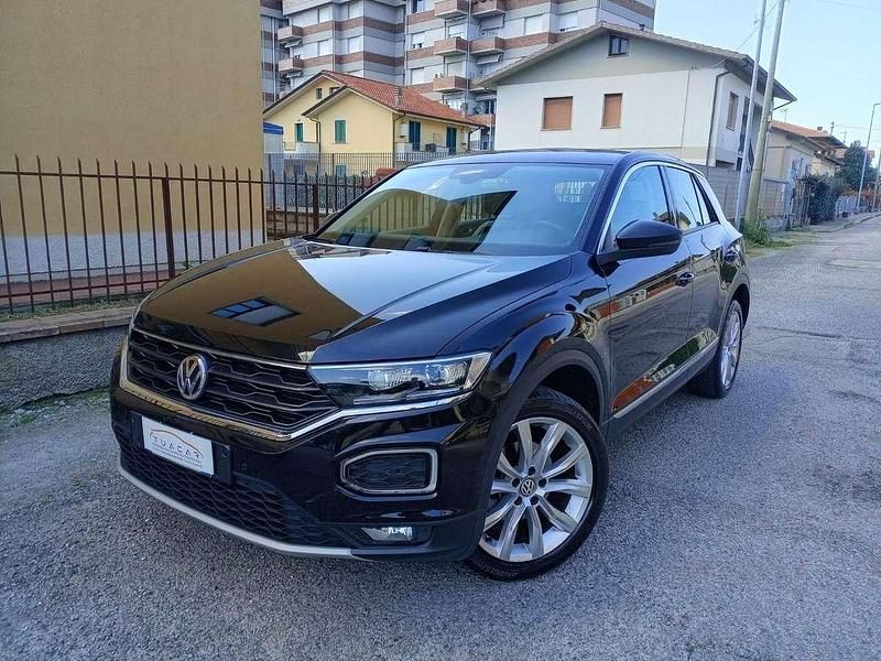 Usata VW T-Roc Advance 116 CV (85 kW) 2019 Nero SUV