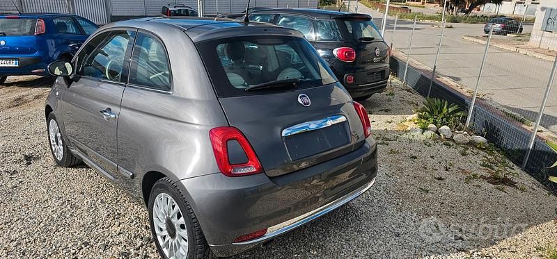 Usata Fiat 500 Lounge 69 CV (50 kW) 2017 Grigio Berlina