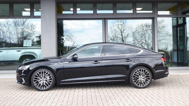 Usata Audi A5 Sportback Sport 190 CV (139 kW) 2017 Nero Utilitaria