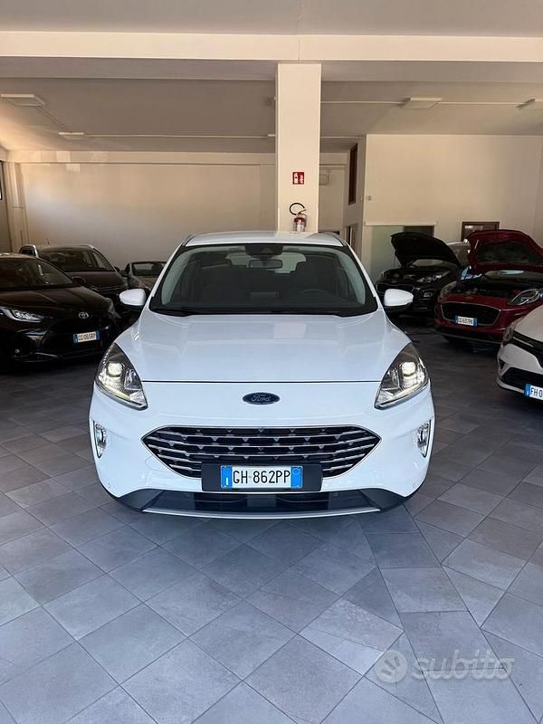 Bianco Usata 2021 Ford Kuga Business Edition SUV | 18.500 € (Ottimo prezzo) - Immagine 1/4