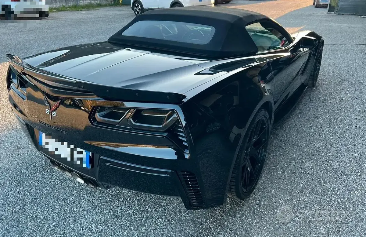 Usata Chevrolet Corvette Z06 659 CV (484 kW) 2018 Nero Cabrio