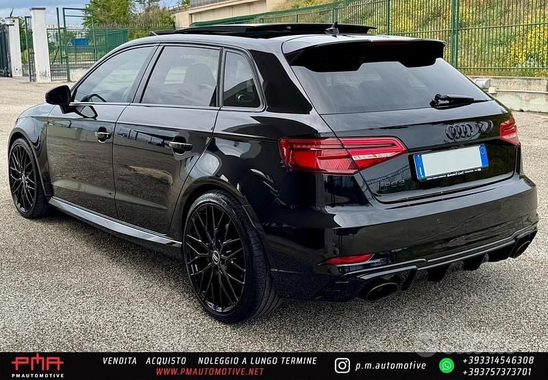 Usata Audi RS3 Ambiente 400 CV (294 kW) 2019 Nero Berlina