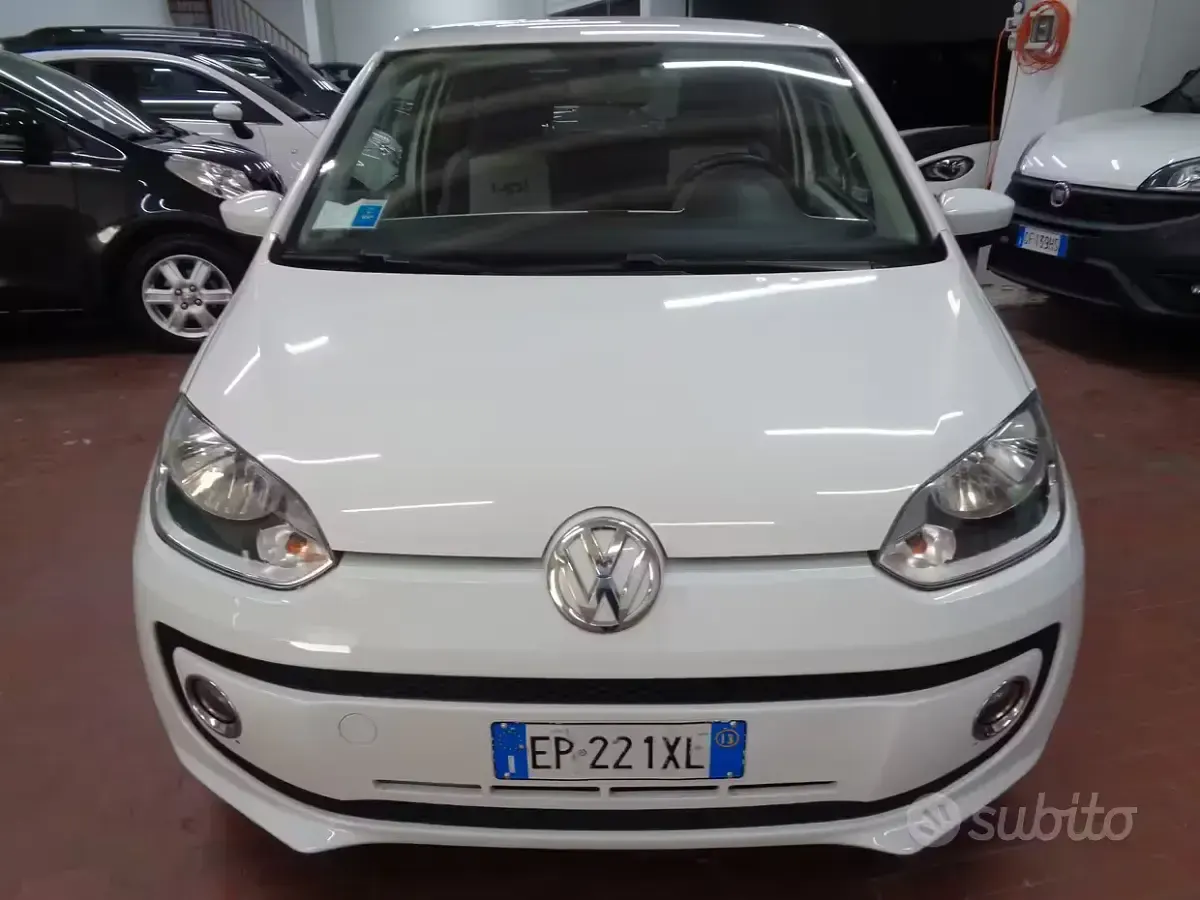 Usata VW up! 75 CV (55 kW) 2013 Bianco Utilitaria