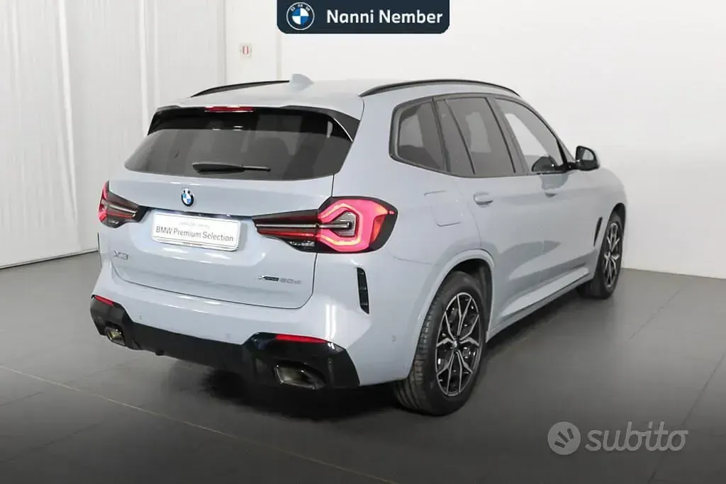 Usata BMW X3 M Sport 190 CV (139 kW) 2022 Grigio SUV