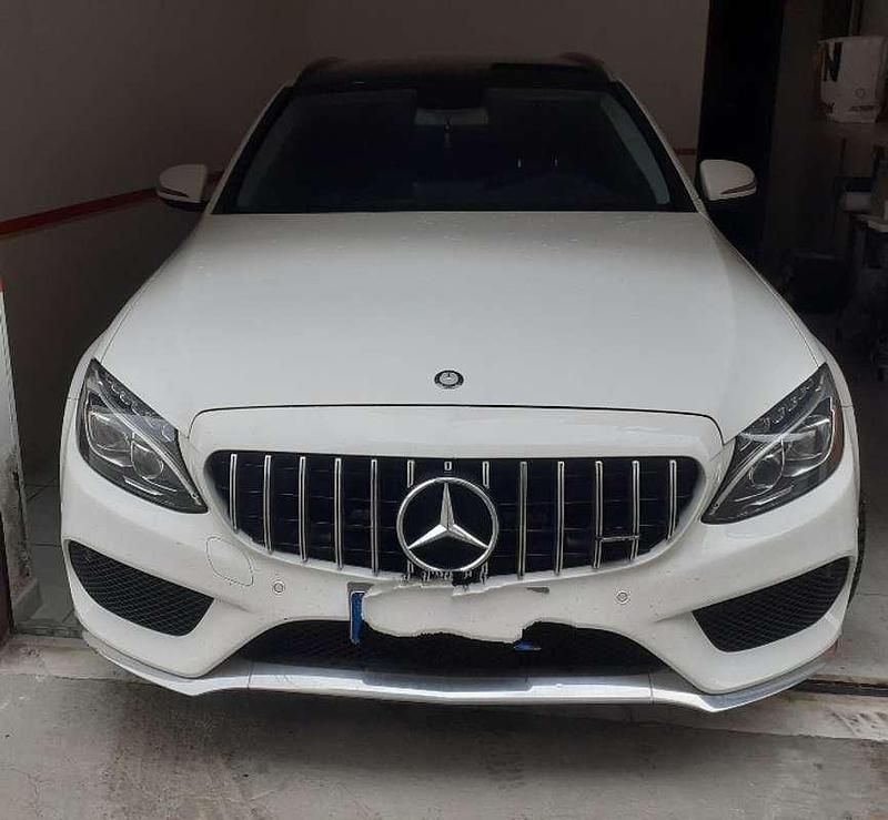 Bianco Usata 2016 Mercedes C220 AMG Station wagon | 17.000 € (Buon prezzo) - Immagine 1/4