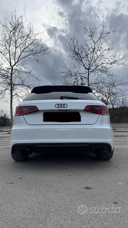 Brugt Audi A3 S-Line 2014 Hvid