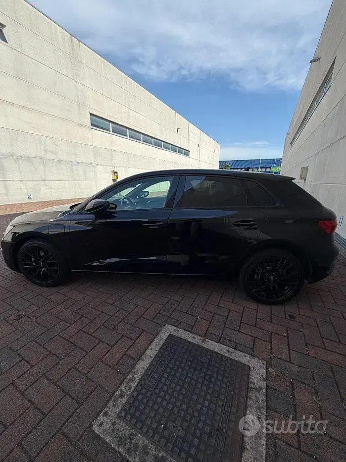 Usata Audi A3 Sport 150 CV (110 kW) 2023 Nero Berlina
