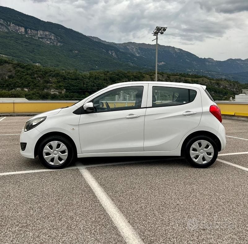 Usata Opel Karl 75 CV (55 kW) 2016 Bianco Utilitaria