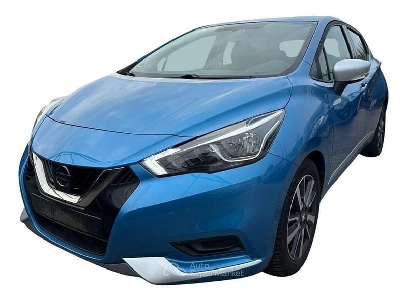 Usata Nissan Micra Acenta 73 CV (53 kW) 2017 Blu Utilitaria