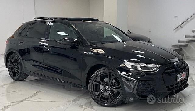Usata Audi A3 S-Line 150 CV (110 kW) 2025 Nero Berlina