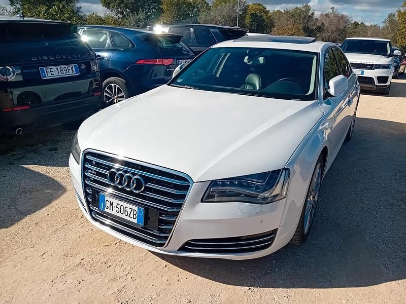 Usata Audi A8 350 CV (257 kW) 2012 Bianco Berlina